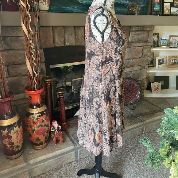 Perceptions Petite Floral Sweat Dress Petite Small - Picture 2 of 13